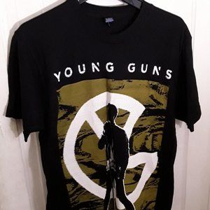 Young Guns Tour Shirt Medium Black